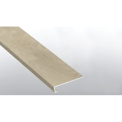 Willowleaf l 0,18 po x L 47 po x l 11,5 po. Bordure de plancher en vinyle de luxe
