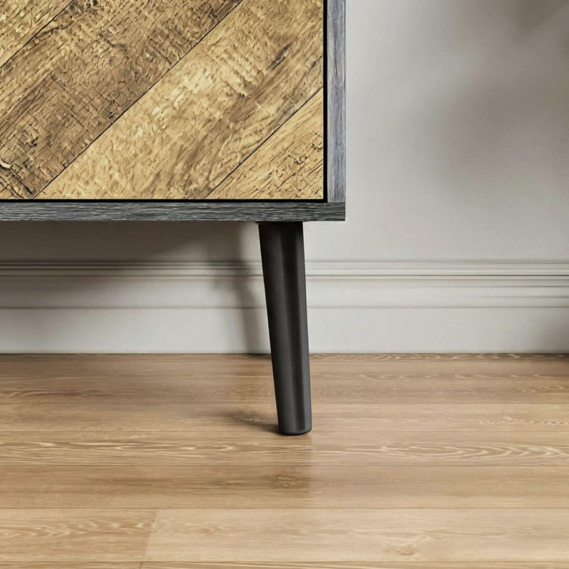 Solid Wood 79 cm W Display Cabinet