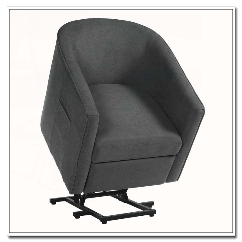 Fauteuil inclinable électrique Power Lift, Gris foncé