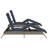  Patio Sun Lounger Gray Poly Rattan Standard Size-1710460823-1710460822