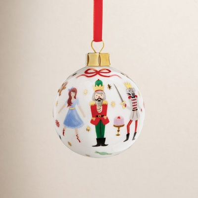 3" Porcelain Bauble