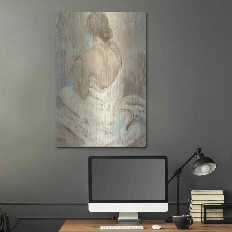 «Abstract Figure Study II» par Albena Hristova, H 36 po x l 24 po