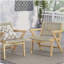 Ensemble de 2 chaises de patio