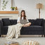 Canapé Chesterfield confortable en velours pour appartements et bureaux de style classique