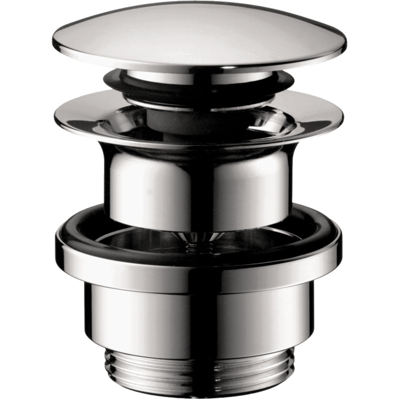 Bonde escamotable de lavabo de salle de bain, Chrome