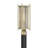 Jacobs 1-Light Outdoor Post Lantern in Serene Brass-129549414