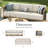 Sereno Patio 79"L Aluminum Sofa With Cushions -39237364