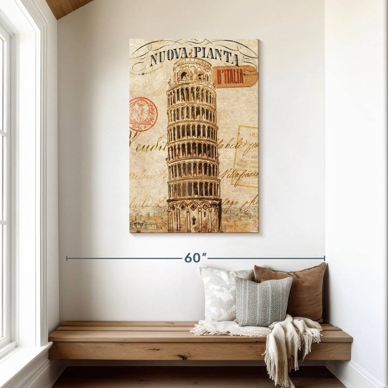 Lilie Letter From Pisa, 45" H x 30" W