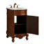 Ensemble de meuble-lavabo simple 21 po Lunette-1881704557-1881704556