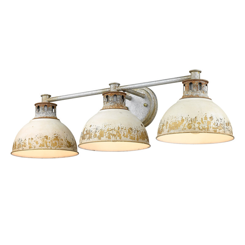 Mercado 3 - Light Dimmable Vanity Light, Antique Ivory