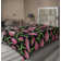 Ambesonne, drap plat floral pivoines, art botanique printanier