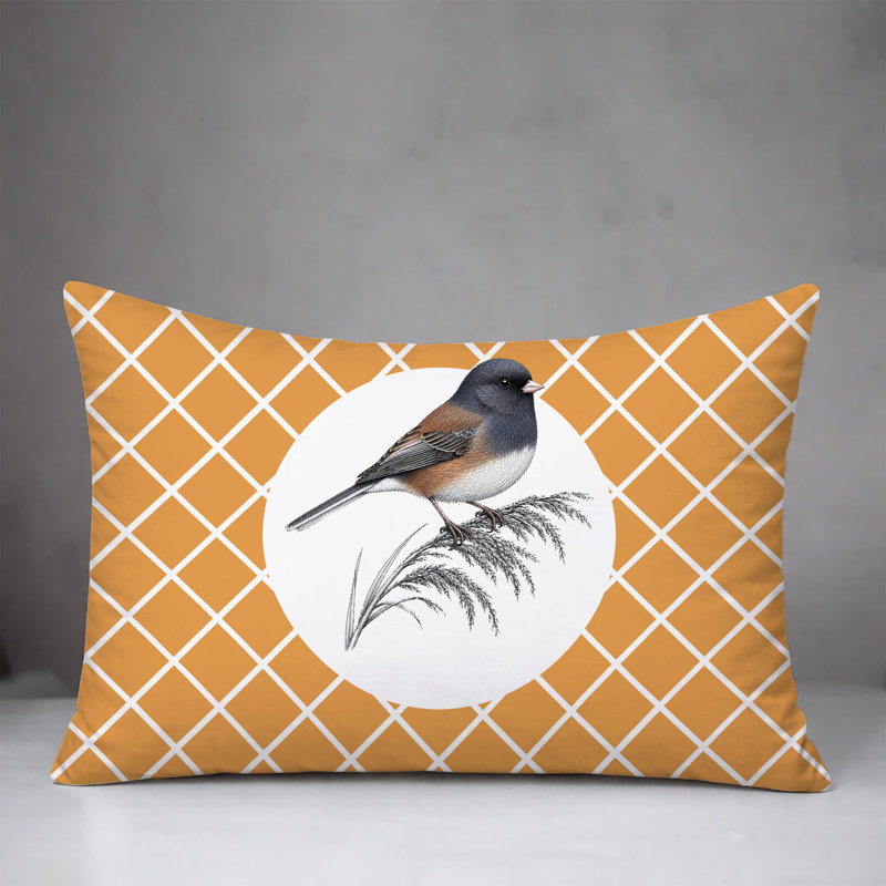 Coussin intérieur / extérieur Junco, 25 x 18, Orange
