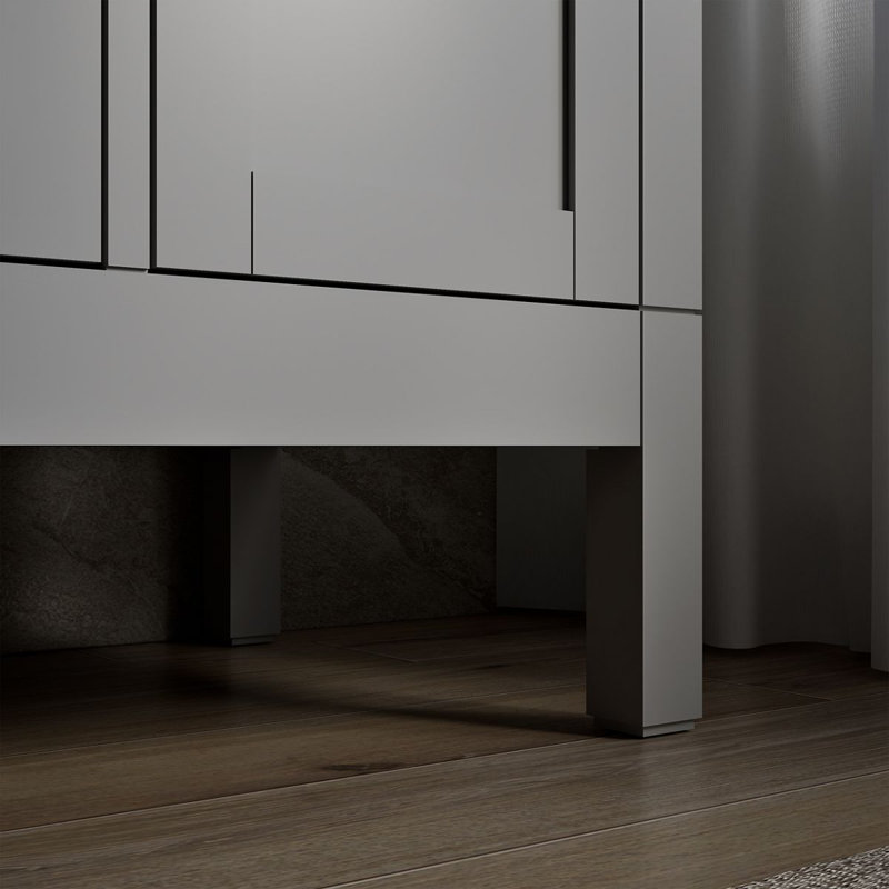 49" Single Bathroom Vanity Set, Atmos Grey, Atmos Gray