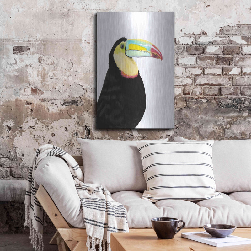 "Toucan aquarelle" par Naomi McCavitt, H 36 po x l 24 po