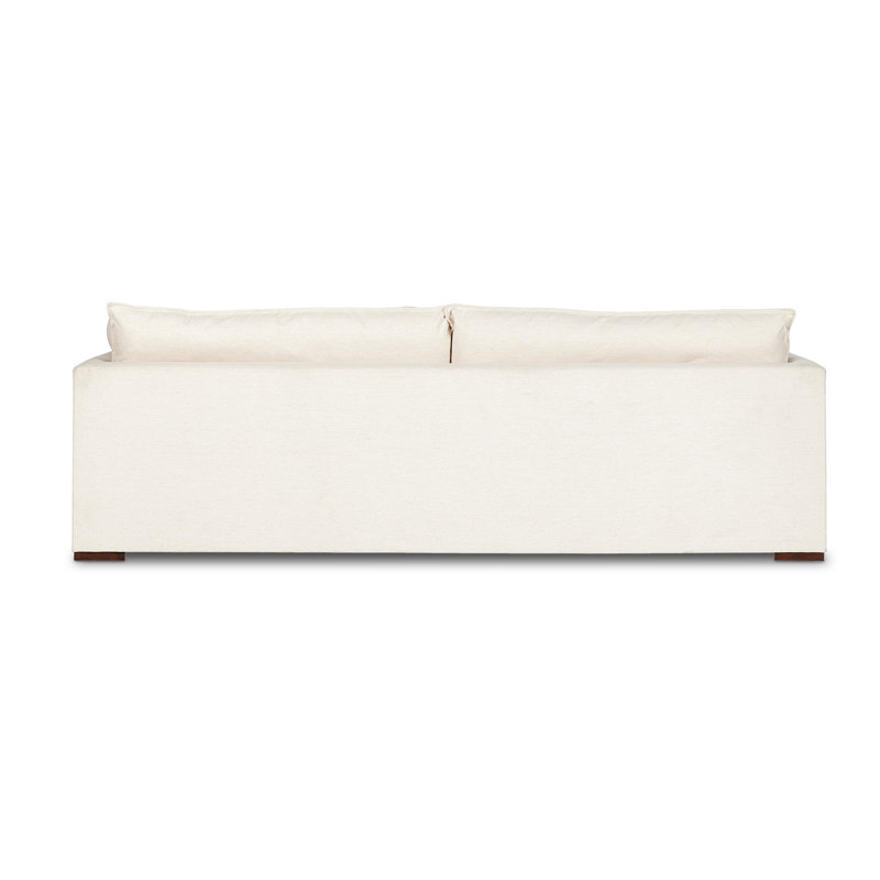 Kosa Sofa, Cream Polyester Blend