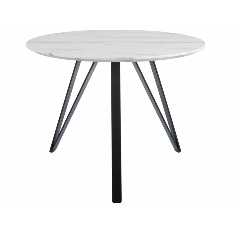 Millersport Round Metal Base Dining Table