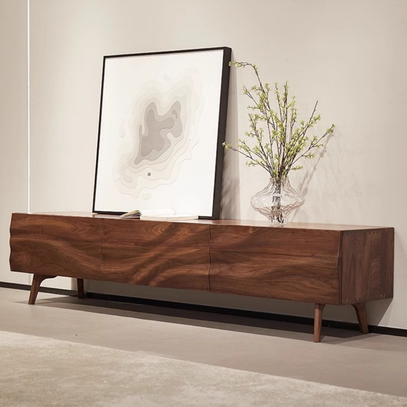 Simple and Classic Solid Wood TV Cabinet