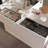 47.2" W 9-Drawer Dresser with Tempered Glass Top, 4-Shelf Shoe Storage and Upholstered Bench