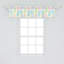 Multicolore cantonnière Ambesonne Pastel-100713475
