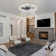 Kordae Flush Mount Dimmable Ceiling Fan with LED Lights