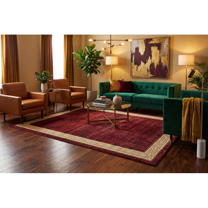 Tapis rouge Mishawaka, Rectangle 3 pi 3 po x 5 pi 3 po
