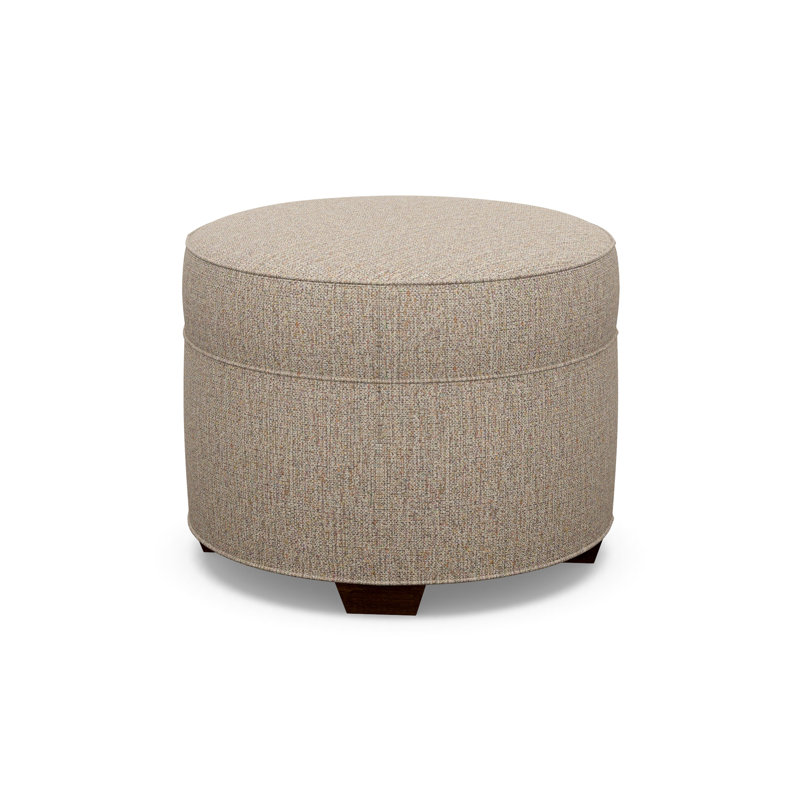 Round Ottoman, 2243-77, Walnut