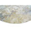 Abstract Area Rug in Grey/Gold