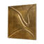 Ozias Metal Wall Panel-Smooth Golden