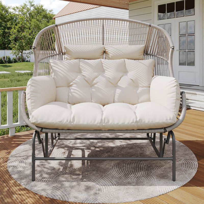 Outdoor Lounge Chair, Grey