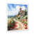 White Single Picture Framed
