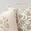 Housse de coussin lombaire Bodhi beige à imprimé floral, 35,5 x 71 cm-135246703-135246706