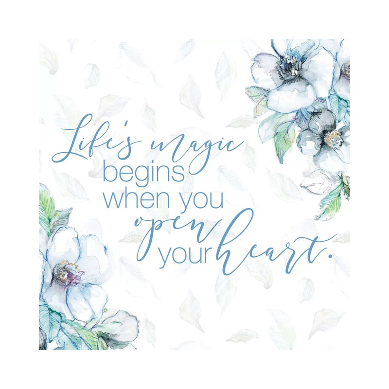 Life Magic by Lanie Loreth - Wrapped Canvas Print, 93.98 cm H x 93.98 cm W x 3.175 cm D