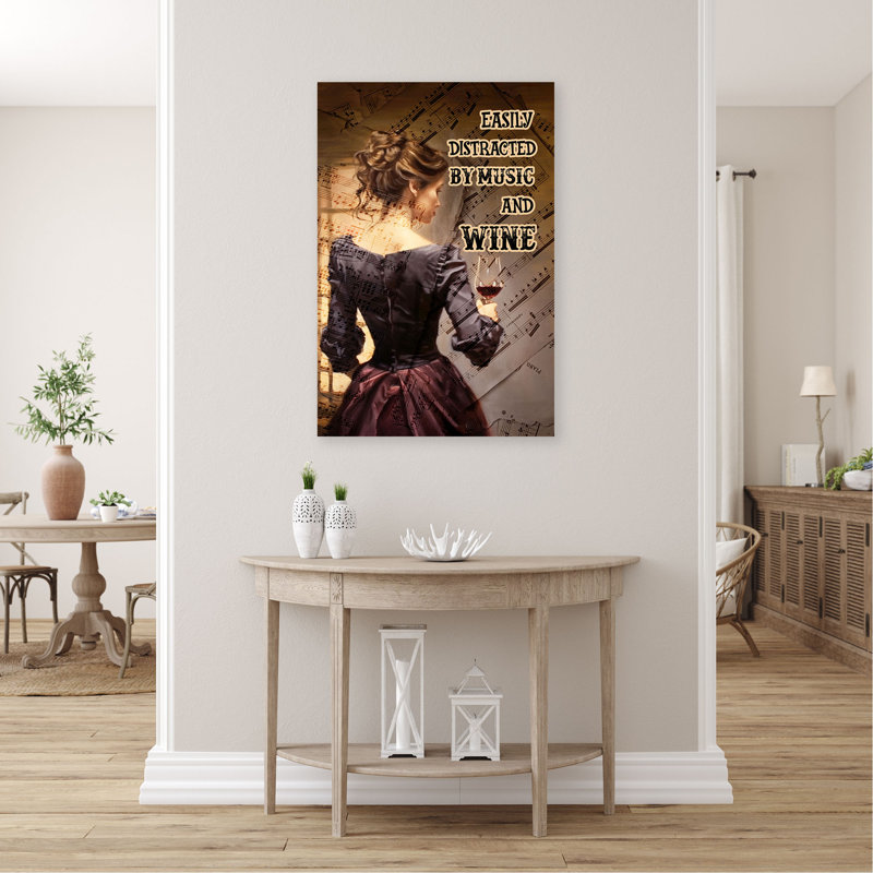 Impression sur toile tendue, H 14 po x l 11 po x P 2 po