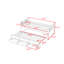 Lit de jour avec couchette en bois 3 tiroirs Marlar-1095565627-1095565630