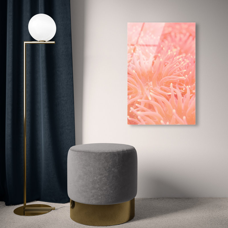 Deep Sea Flowers Print by Oliver Gal, 24"H x 16"W, High-Gloss Acrylic Print