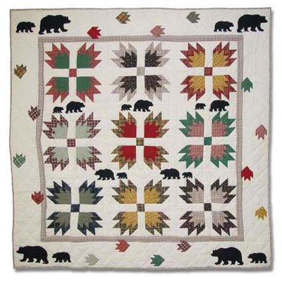 Jeté en coton Bear's Paw