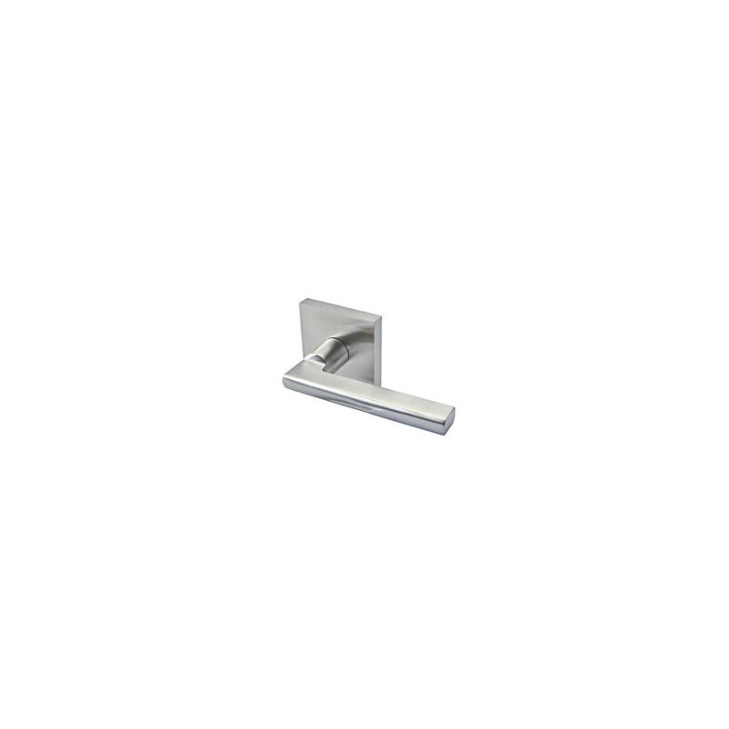 Door Lever, Satin Stainless Steel