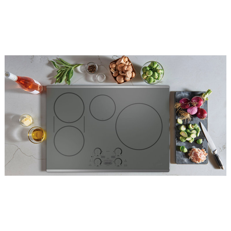 Café 30" Electric Cooktop with 4 Elements, Stainless Steel