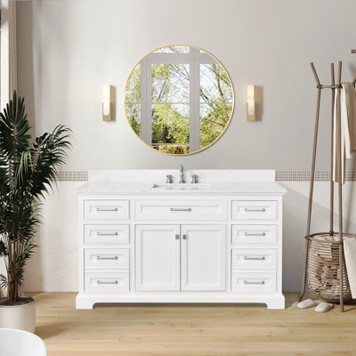 60" Bathroom Vanity Base Only