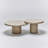Ensemble de tables basses 2 pièces Hunt-90791424