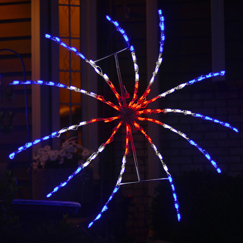 Lighted Window Décor, 18" H x 18" W x 1" D