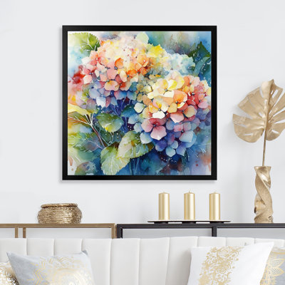 Blue Green Hydreangea - Hydrangea Wall Art