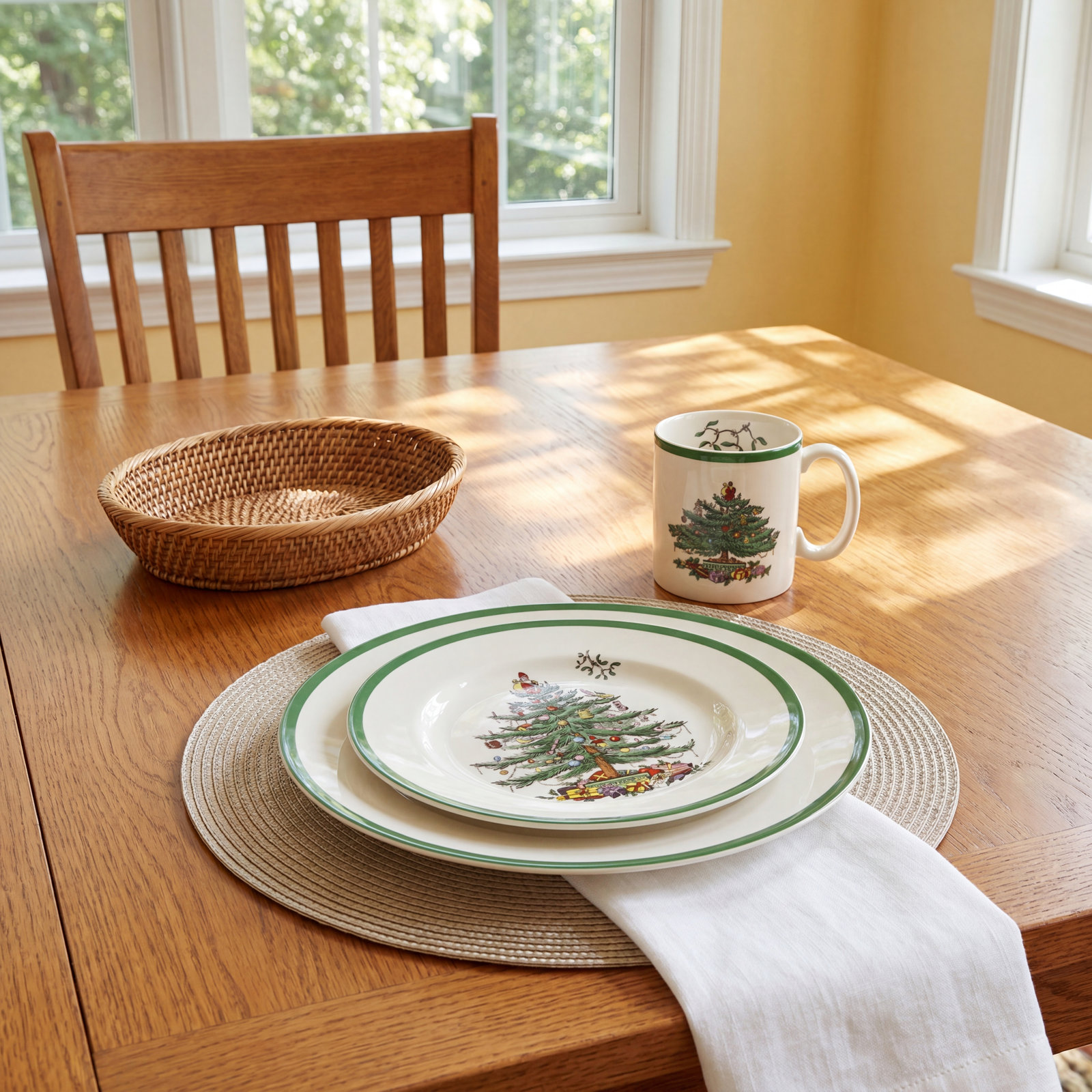 Spode Christmas Tree Oval Platter