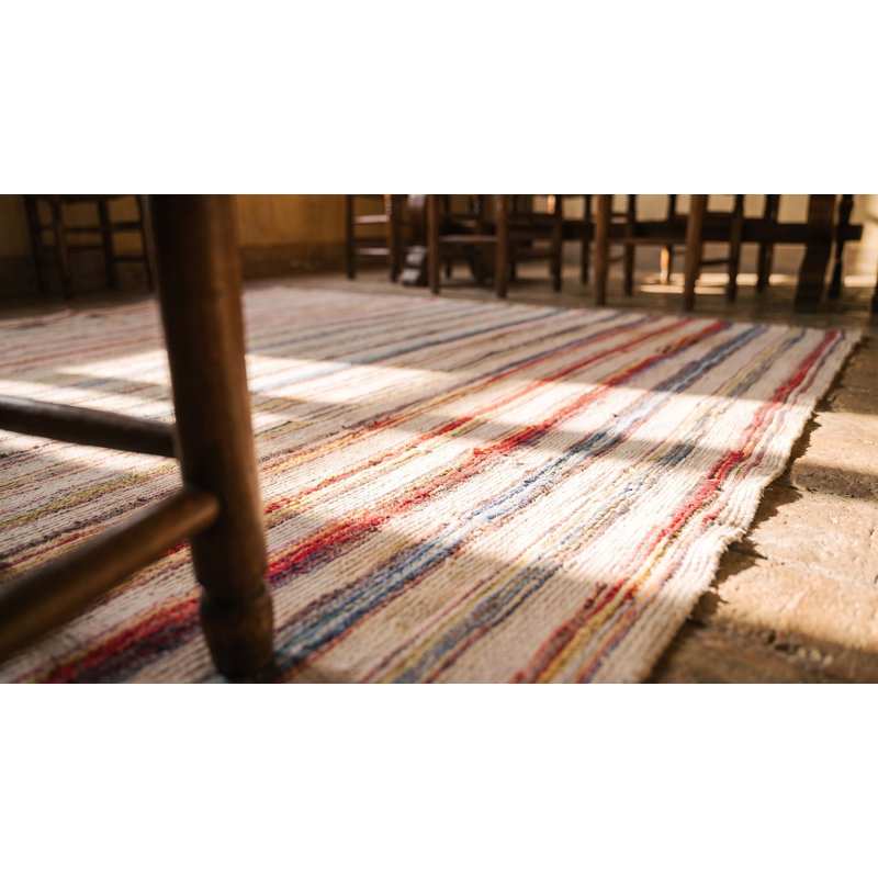 Tapis antique en chiffon American