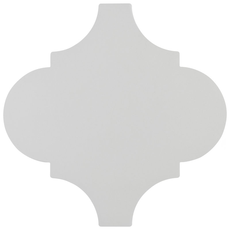 Provenzale Lantern 8" x 8" Porcelain No Pattern Wall & Floor Tile, White