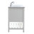 Krish 72'' Double Bathroom Vanity with Engineered Marble Top-1055073959