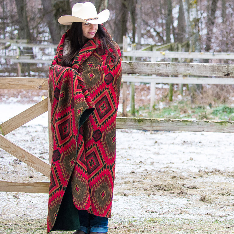 Knitted Throw Blanket