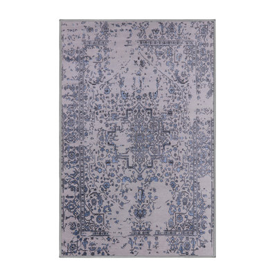 Tapis oriental mauve Huitt
