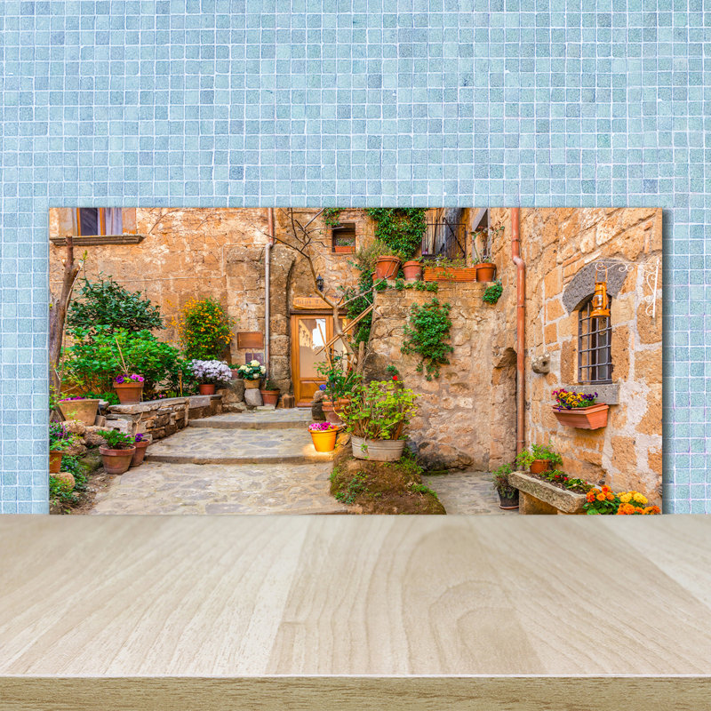 Batista 50cm W x 100cm L Glass Peel and Stick Panel