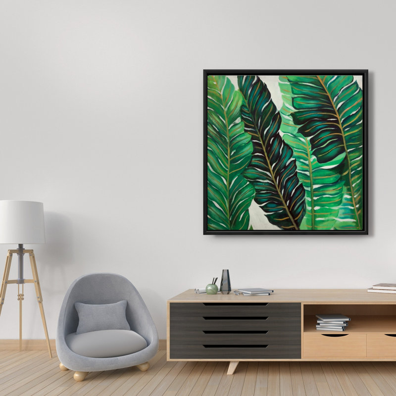" Several Exotic Plant Leaves "